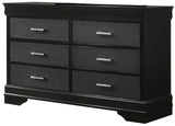 ANITA Black 5 Piece Bedroom