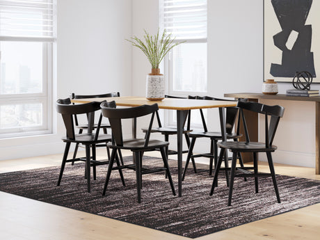 Arkansas Dining Table and 6 Chairs