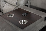 AVIATOR Gray Reclining Sofa & Loveseat