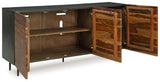 Darrey - Accent Cabinet - Natural / Brown