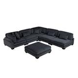 Traverse - Sectional With Ottoman