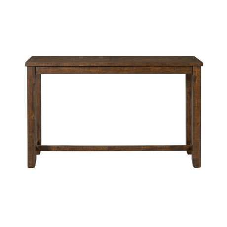 Jax - Bar Table Single Pack (Table And Three Stools) - Dark Walnut