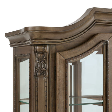 Madison Park - Server & Hutch With Led - Walnut