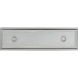 Avondale - Vanity Dresser With Mirror - Pearl Silver