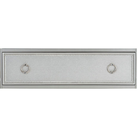 Avondale - Vanity Dresser With Mirror - Pearl Silver