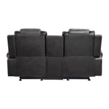 Briscoe - Double Glider Reclining Loveseat With Center Console