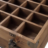 Kolin - Accent Table - Rustic Oak & Matte Gray