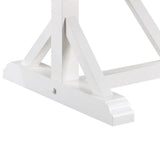 Hollyn - Dining Table With Engineered Stone Top - Engineered Stone & White