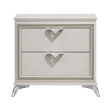 Audra - Nightstand - Gold / Silver / Champagne