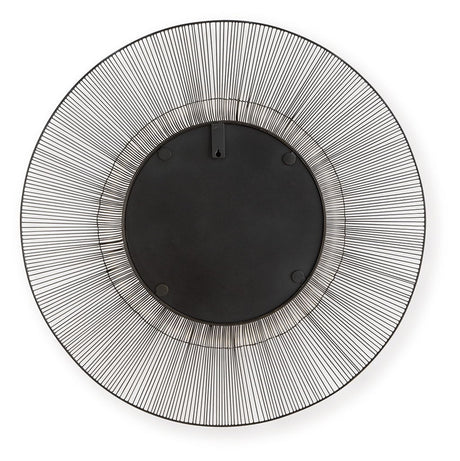 Dallmen - Accent Mirror - Black / Gold Finish
