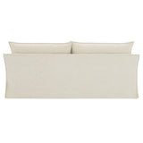 Shane - Sofa With 2 Pillows - Beige Linen