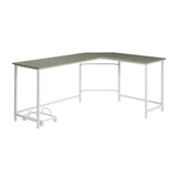 Bambina - Computer Desk - Gray & White