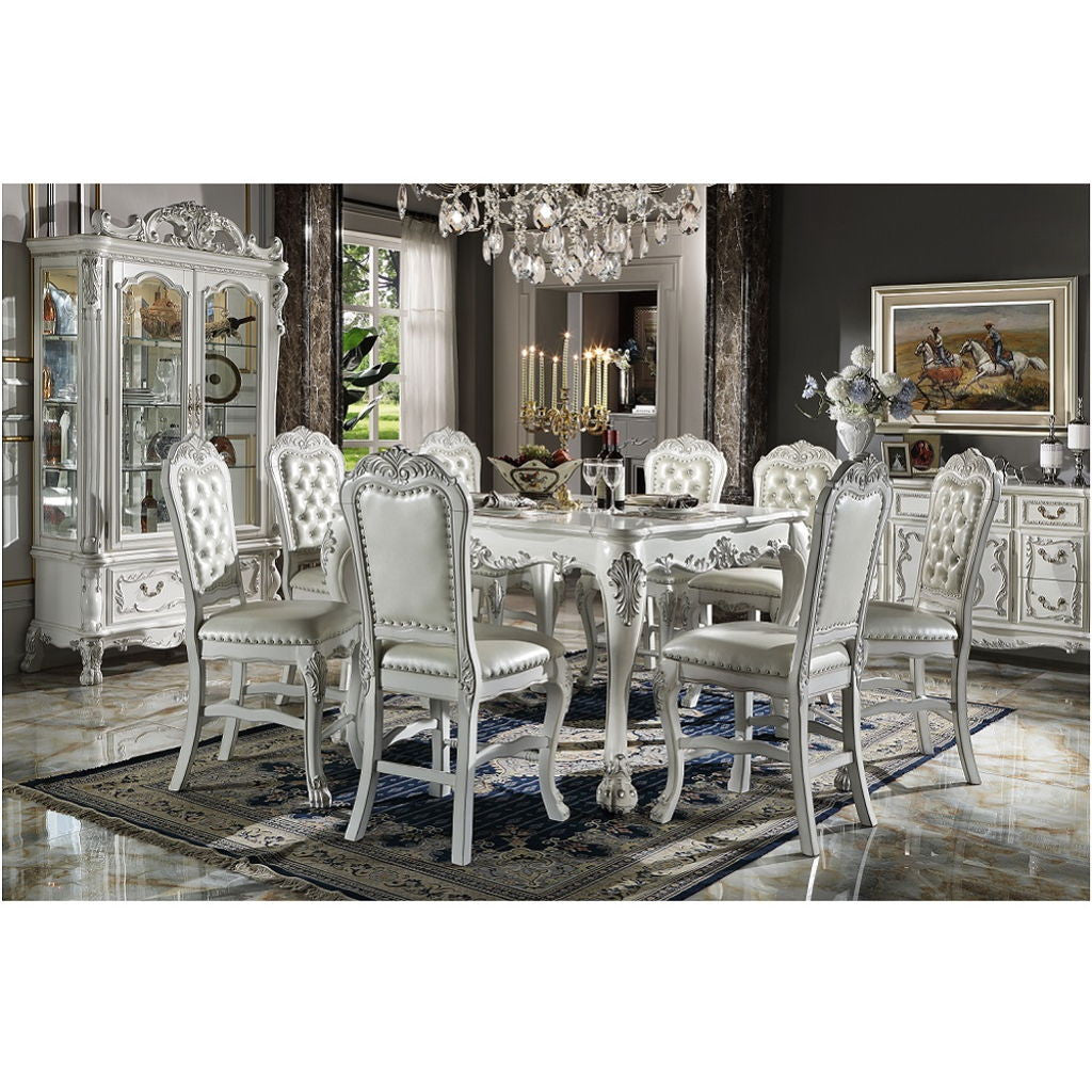 Dresden - Counter Height Table - Bone White