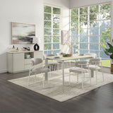 Ingram - Server - Ceramic Top & Light Gray