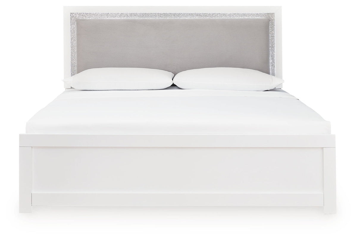 Maeling - Upholstered Panel Bed