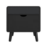 Halo - Square Smart End Table - Black