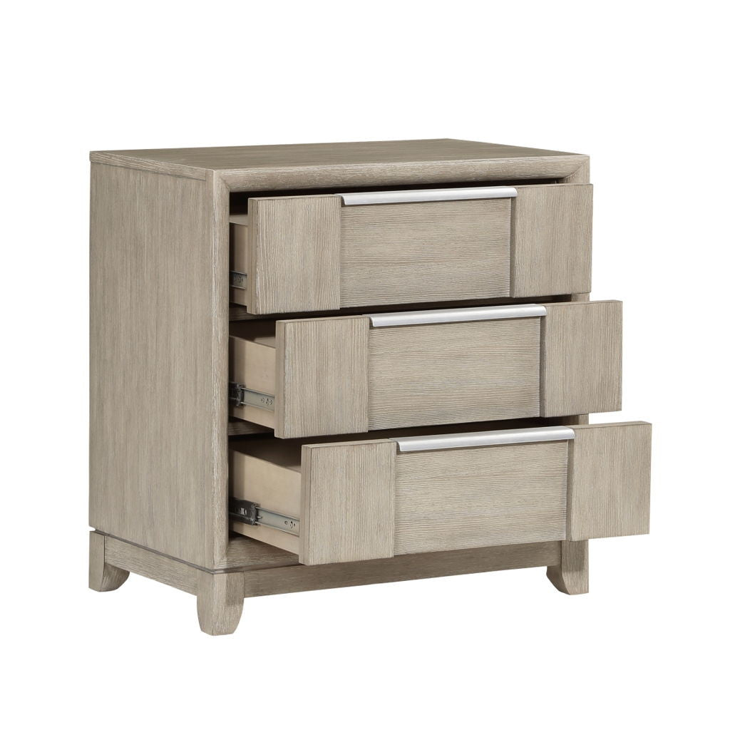 McKewen - Nightstand - Light Brown