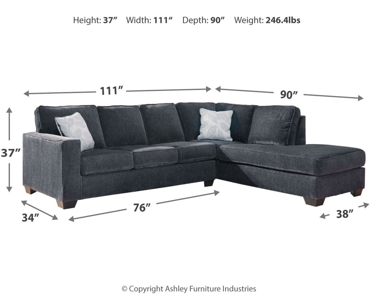Altari - Sectional With Chaise