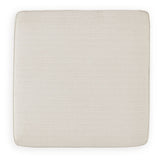Lerenza - Oversized Accent Ottoman - Birch