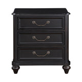 Herman - Nightstand - Charcoal Brown