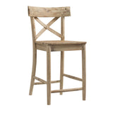 Callista - Round Counter Height 5 Piece Dining Set (Table And Four Stools) - Beach