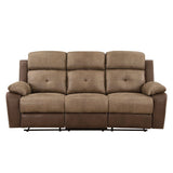 Glendale - Sofa & Loveseat - Brown