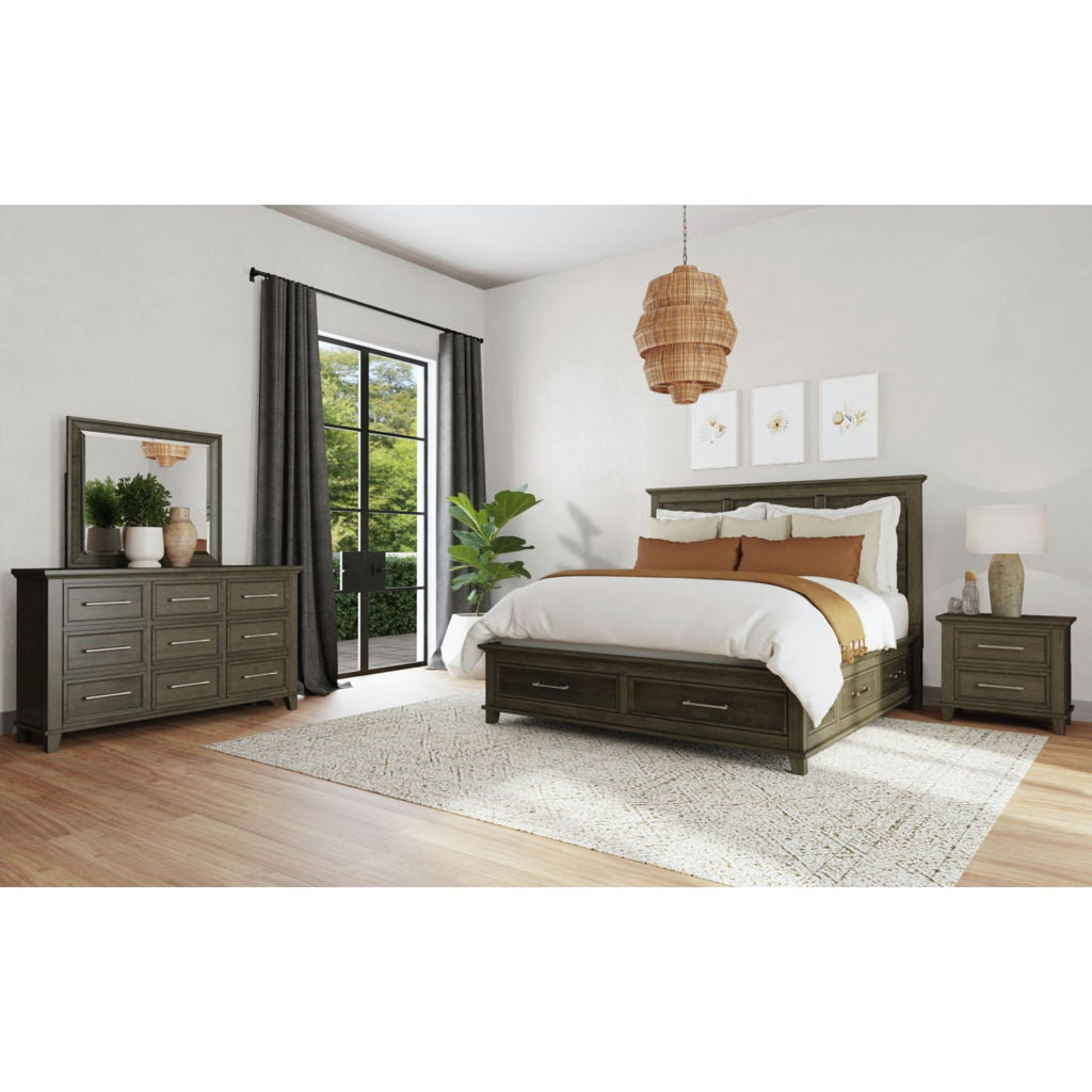 Canterbury - Dresser And Mirror Set