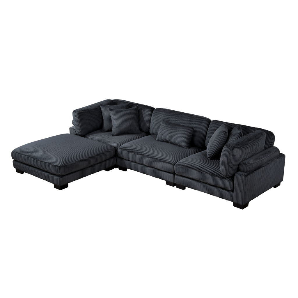 Traverse - Sectional With Ottoman