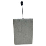 Fullar - Modular Console With Wireless Charger - Light Gary Chenille