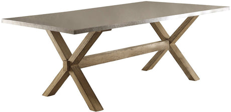 Baldwin Weathered Oak/Grey Zinc 7-PC Dining Set