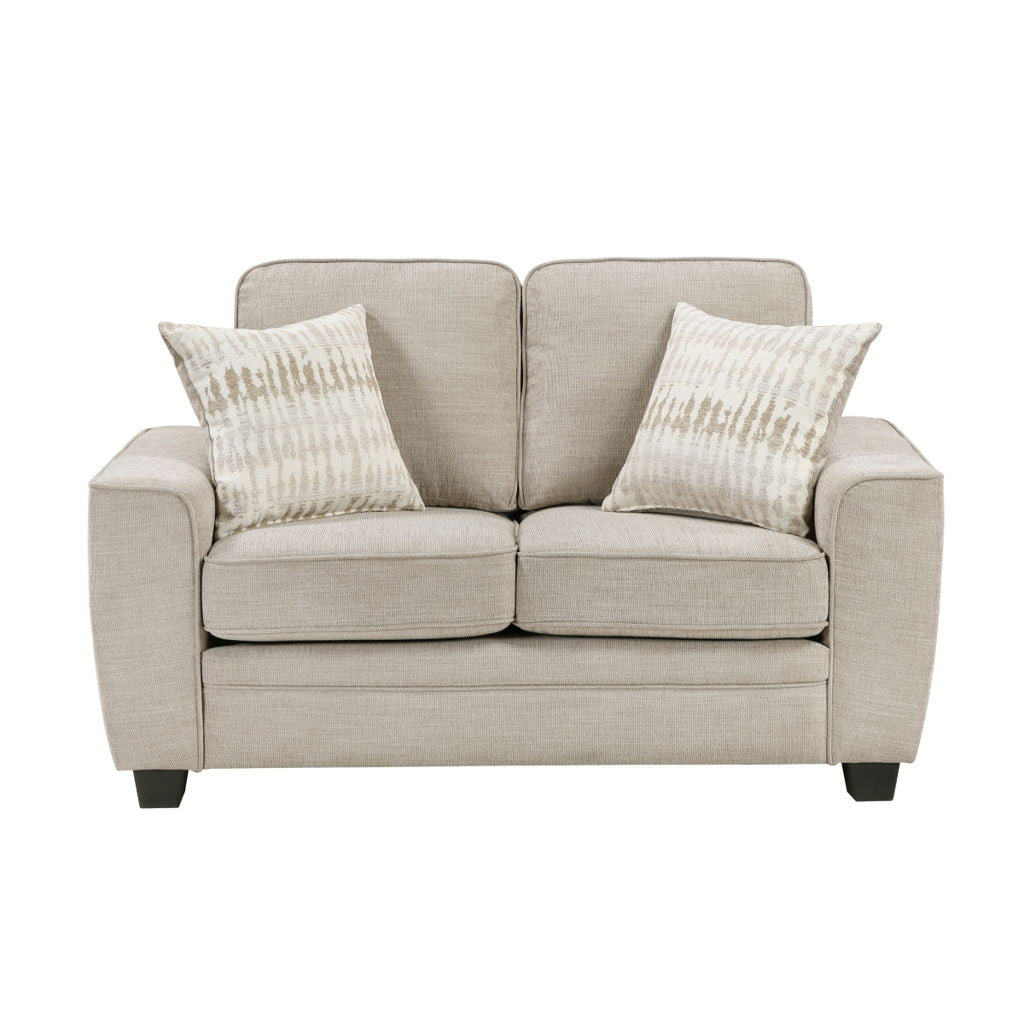 Zander - Loveseat - Taupe