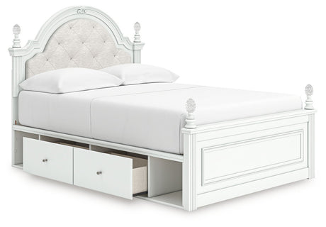 Kozlani - Upholstered Panel Storage Bed