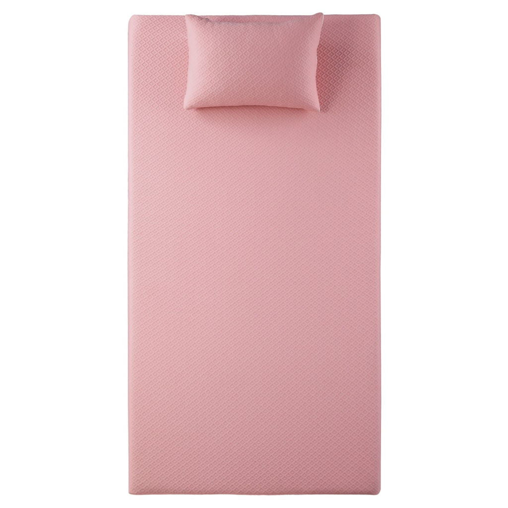 Leo - 7" Gel Infused Memory Foam Mattress And Pillow Set