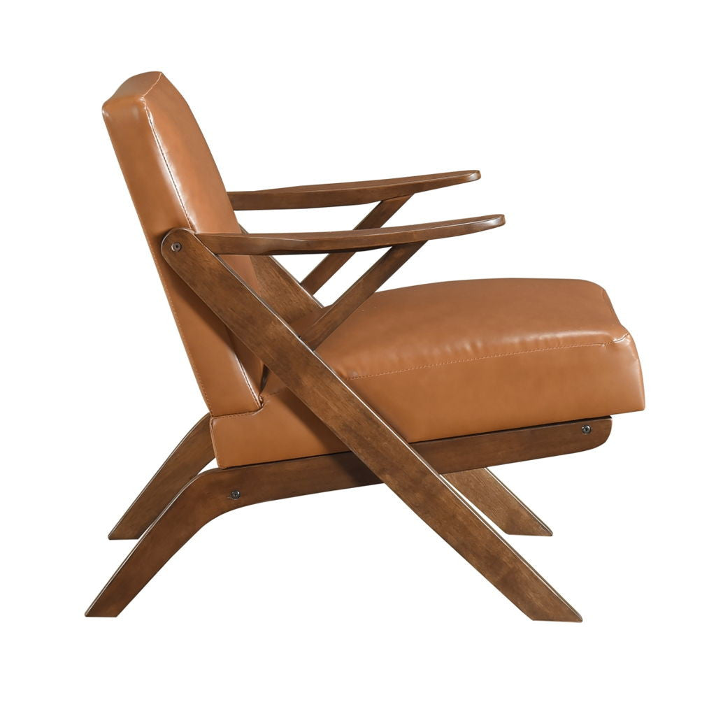 Gideon - Accent Chair Dark Brown Base