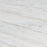 Zaidee - Coffee Table With Marble - Marble Top & Nickel