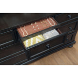 Begonia - Dresser With Hidden Drawer - Grayish Brown