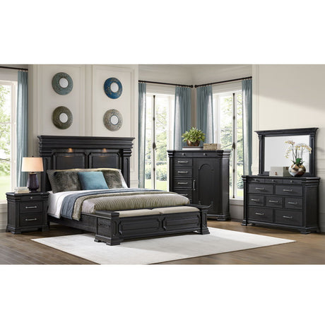 Kings Court - 1 Door And 7-Drawer Chest