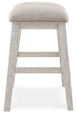 Skempton - Upholstered Stool (Set of 2) - White