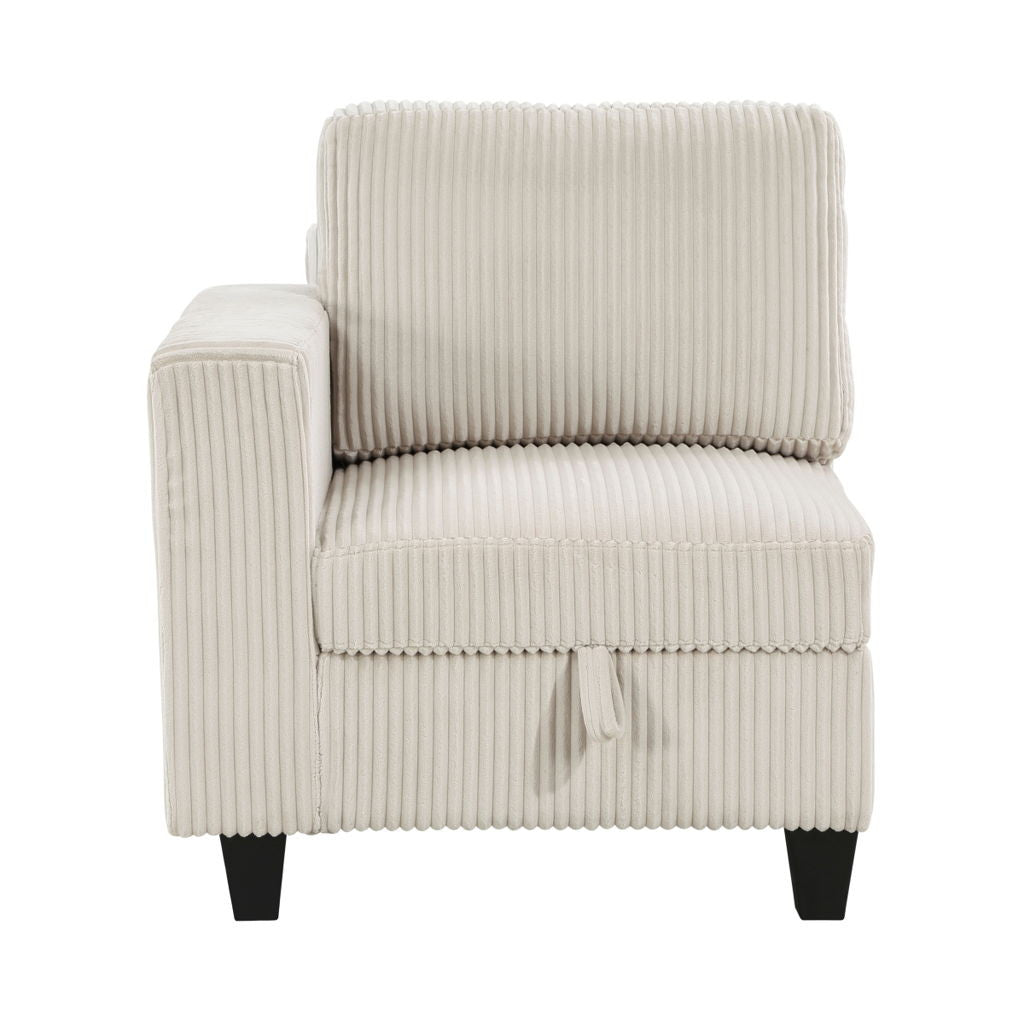 Walterboro - Sectional With Storage, Storage Pouches And Charging Ports