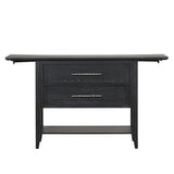 Sable Crest - Drop Leaf Server - Black