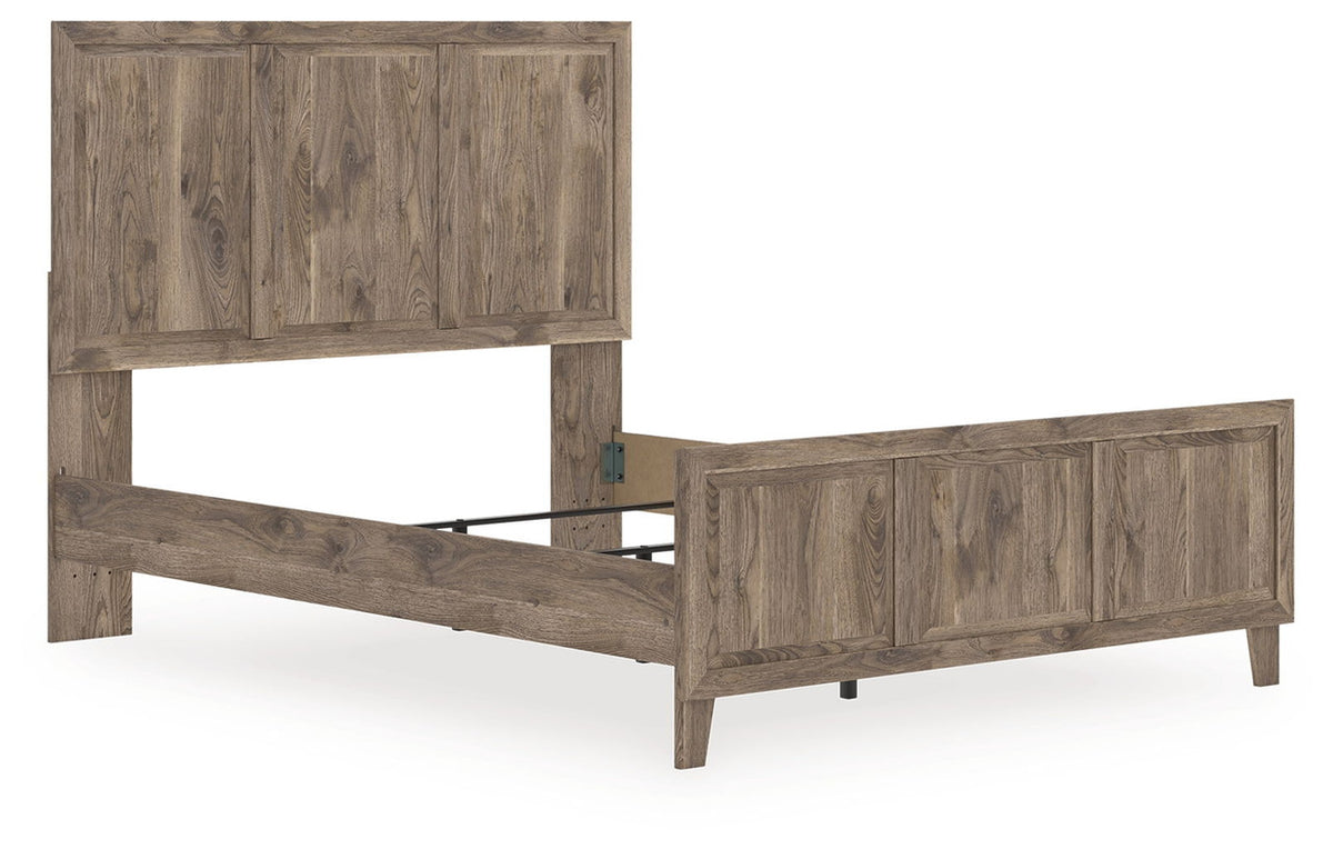 Rusticott - Panel Bed