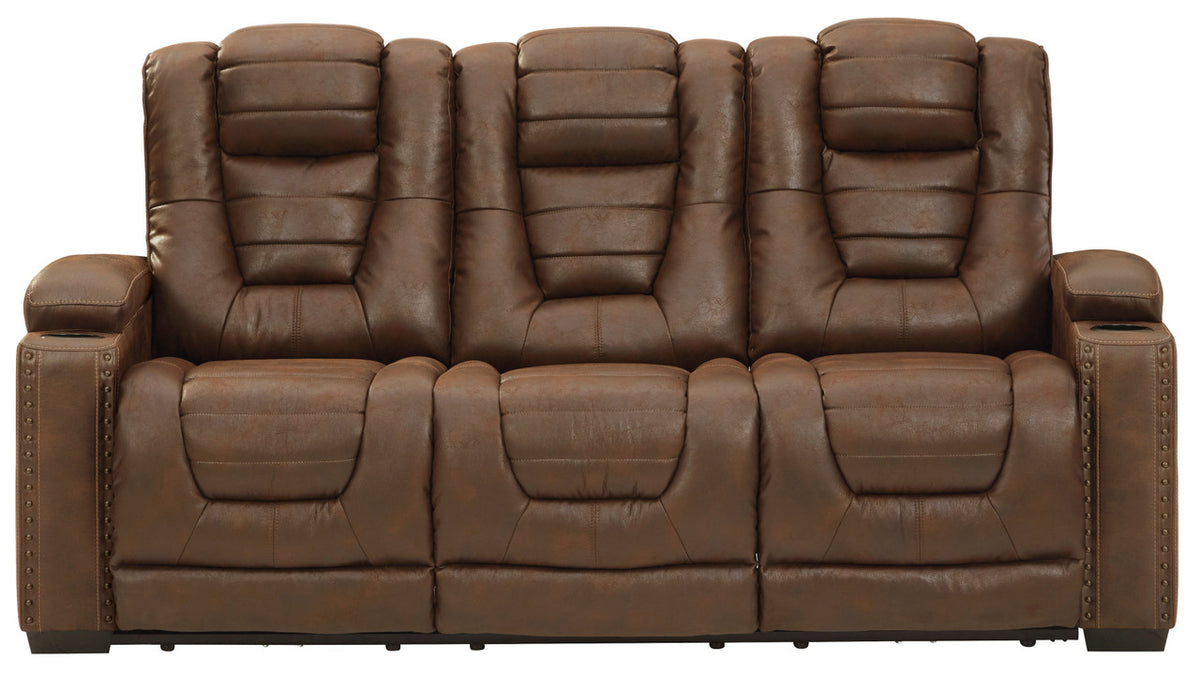 HIDALGO Saddle Power Reclining Sofa & Loveseat