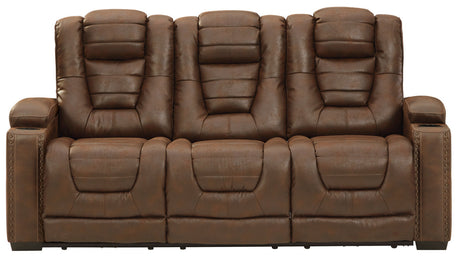 HIDALGO Saddle Power Reclining Sofa & Loveseat