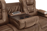 HIDALGO Saddle Power Reclining Sofa & Loveseat