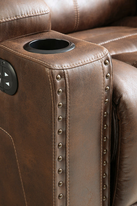 HIDALGO Saddle Power Reclining Sofa & Loveseat