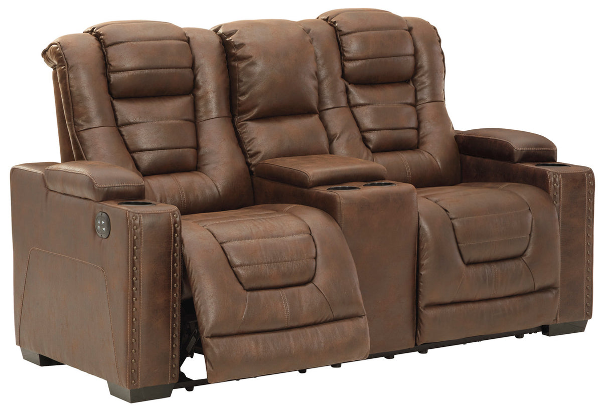 HIDALGO Saddle Power Reclining Sofa & Loveseat