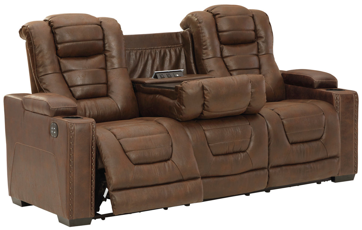 HIDALGO Saddle Power Reclining Sofa & Loveseat