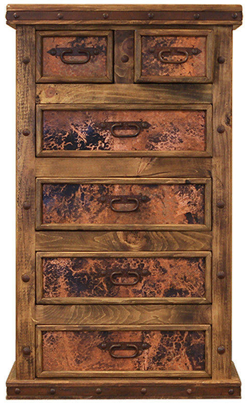 Brock Rustic/Copper Chest