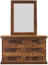 BROCK Rustic & Real Copper Dresser & Mirror