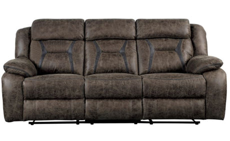 PEGASUS Brown 3 Piece Reclining Livingroom